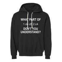 What Part Of Chess Move Don't You Understand Chess Gifts Garment-Dyed Fleece Hoodie