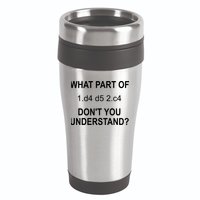 What Part Of Chess Move Don't You Understand Chess Gifts 16oz Travel Tumbler