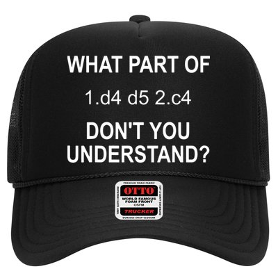 What Part Of Chess Move Don't You Understand Chess Gifts Trucker Hat