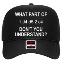 What Part Of Chess Move Don't You Understand Chess Gifts Trucker Hat