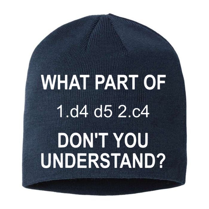 What Part Of Chess Move Don't You Understand Chess Gifts Sustainable Beanie