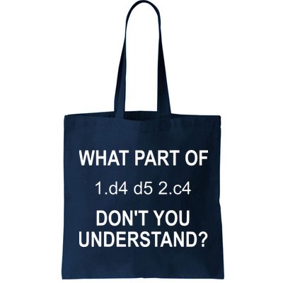 What Part Of Chess Move Don't You Understand Chess Gifts Bag