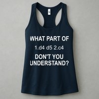 What Part Of Chess Move Don't You Understand Chess Gifts Womens Tank Top