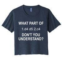 What Part Of Chess Move Don't You Understand Chess Gifts Crop Top