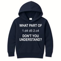 What Part Of Chess Move Don't You Understand Chess Gifts Kids Hoodie