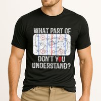 What Part Of Dont You Understand Funny Hockey Mom Dad Coach Cooling Performance Crew T-Shirt