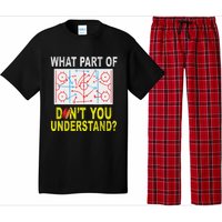 What Part Of You DonT Understand Funny Ice Hockey Coach Pajama Set