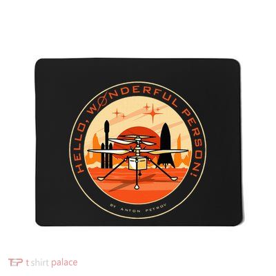 Wonderful Person On Mars Mousepad