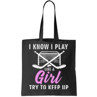 What Part Of Hockey Don't You Understand Hockey Player Tote Bag