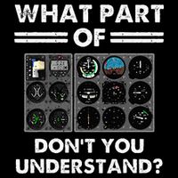 What Part Of Airplane Pilot Instruments Dont You Understand Wool Snapback Cap