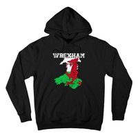 Wrexham Pride Of Wales Welsh Dragon Football Hoodie