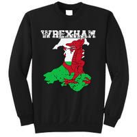 Wrexham Pride Of Wales Welsh Dragon Football Sweatshirt