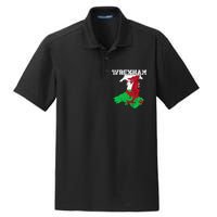 Wrexham Pride Of Wales Welsh Dragon Football Dry Zone Grid Polo