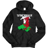 Wrexham Pride Of Wales Welsh Dragon Football Tie Dye Hoodie