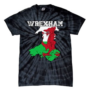 Wrexham Pride Of Wales Welsh Dragon Football Tie-Dye T-Shirt