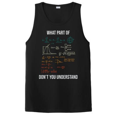 What Part Of Retro Funny Mechanical Engineer Maths PosiCharge Competitor Tank