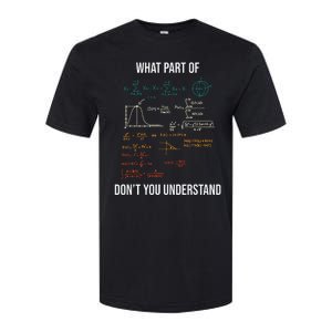 What Part Of Retro Funny Mechanical Engineer Maths Softstyle CVC T-Shirt