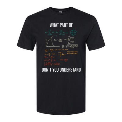 What Part Of Retro Funny Mechanical Engineer Maths Softstyle CVC T-Shirt