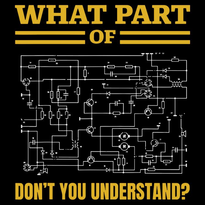 What Part Of Dont You Understand Funny Electrician Button