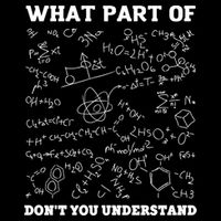 What Part Of Don't You Understand Chemistry Nerd Teacher Gift Cropped Pullover Crew