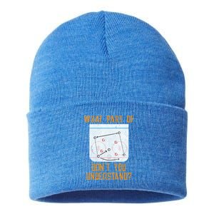 What Part Of Ice Hockey DonT You Understand Sport Fans Great Gift Sustainable Knit Beanie