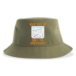 What Part Of Ice Hockey DonT You Understand Sport Fans Great Gift Sustainable Bucket Hat