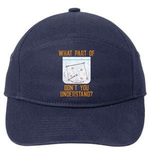 What Part Of Ice Hockey DonT You Understand Sport Fans Great Gift 7-Panel Snapback Hat