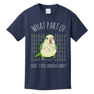 What Part Of Aaaaa Don&X27;T You Understand Green Quaker Kids T-Shirt