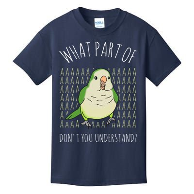 What Part Of Aaaaa Don&X27;T You Understand Green Quaker Kids T-Shirt