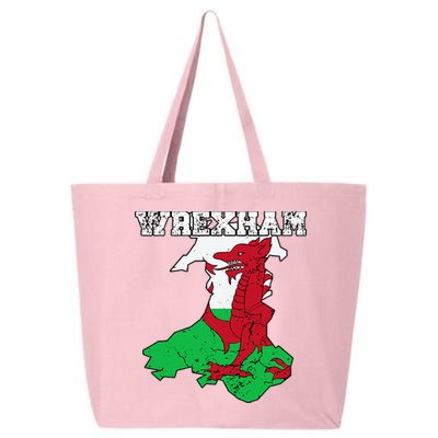 Wrexham Pride Of Wales Welsh Dragon Football Fan 25L Jumbo Tote