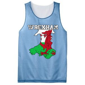 Wrexham Pride Of Wales Welsh Dragon Football Fan Mesh Reversible Basketball Jersey Tank