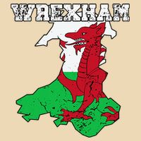Wrexham Pride Of Wales Welsh Dragon Football Fan Zip Tote Bag