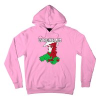 Wrexham Pride Of Wales Welsh Dragon Football Fan Hoodie