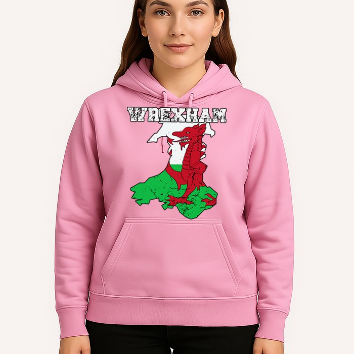 Wrexham Pride Of Wales Welsh Dragon Football Fan Hoodie
