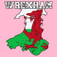 Wrexham Pride Of Wales Welsh Dragon Football Fan Button