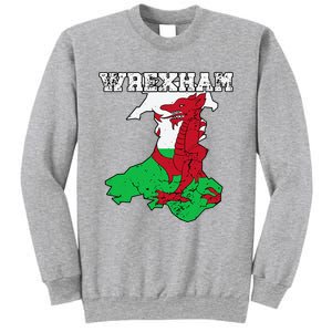 Wrexham Pride Of Wales Welsh Dragon Football Fan Sweatshirt