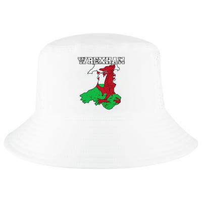 Wrexham Pride Of Wales Welsh Dragon Football Fan Cool Comfort Performance Bucket Hat