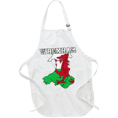 Wrexham Pride Of Wales Welsh Dragon Football Fan Apron