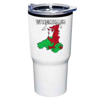 Wrexham Pride Of Wales Welsh Dragon Football Fan Tumbler