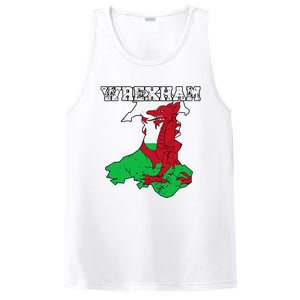 Wrexham Pride Of Wales Welsh Dragon Football Fan PosiCharge Competitor Tank