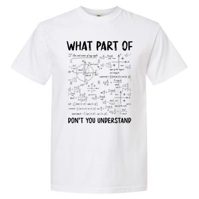 What Part Of Don't You Understand Gift Garment-Dyed Heavyweight T-Shirt