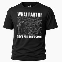 What Part Of Don't You Understand Funny Math Teacher Gift Cooling Performance Crew T-Shirt