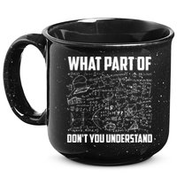 What Part Of Don't You Understand Funny Math Teacher Gift 15oz Campfire Ceramic Mug
