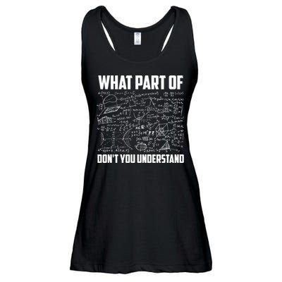 What Part Of Don't You Understand Funny Math Teacher Gift Ladies Essential Flowy Tank