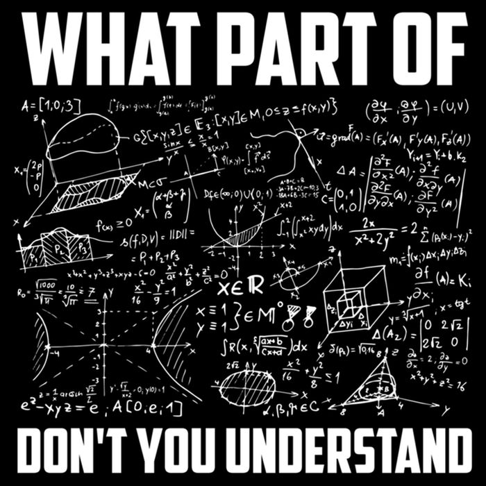 What Part Of Don't You Understand Funny Math Teacher Gift Tall Sweatshirt