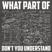 What Part Of Don't You Understand Funny Math Teacher Gift Vector Backpack