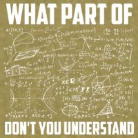What Part Of Don't You Understand Funny Math Teacher Gift Garment-Dyed Women's Muscle Tee