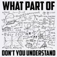 What Part Of Don't You Understand Funny Math Teacher Gift Garment-Dyed Sweatshirt