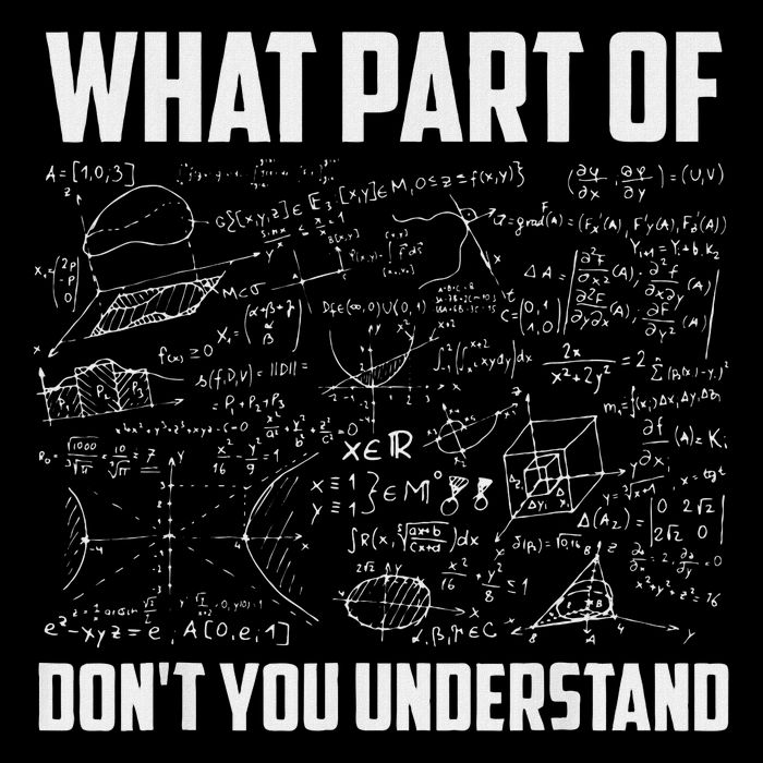 What Part Of Don't You Understand Funny Math Teacher Gift Button