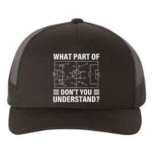 What Part Of Soccer Dont You Understand Soccer Coach Yupoong Adult 5-Panel Trucker Hat